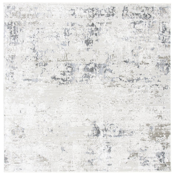Safavieh Princeton Elegant Transitional Area Rug - Luxurious Distressed Design For Modern & Classic Homes Ivory ,Grey 50% Viscose,50% Polyester Pile Content Prn532a-210