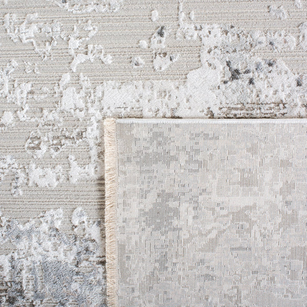 Safavieh Princeton Elegant Transitional Area Rug - Luxurious Distressed Design For Modern & Classic Homes Ivory ,Grey 50% Viscose,50% Polyester Pile Content Prn532a-210