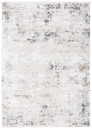 Safavieh Princeton Elegant Transitional Area Rug - Luxurious Distressed Design For Modern & Classic Homes Ivory ,Grey 50% Viscose,50% Polyester Pile Content Prn532a-210