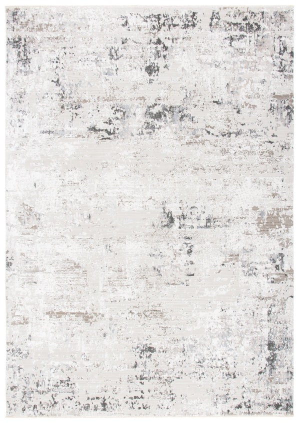 Safavieh Princeton Elegant Transitional Area Rug - Luxurious Distressed Design For Modern & Classic Homes Ivory ,Grey 50% Viscose,50% Polyester Pile Content Prn532a-210