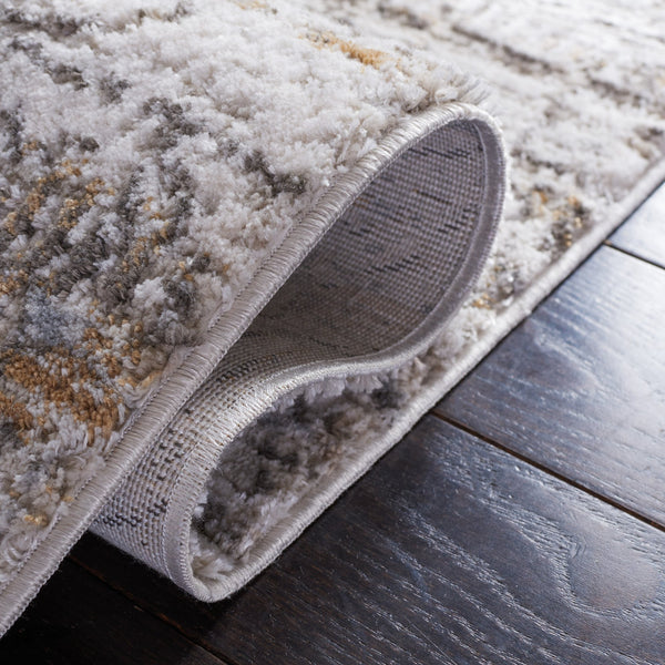 Safavieh Princeton 2'6" X 4' Transitional Accent Rug In Ivory Grey - Luxurious, Durable & Versatile Home Decor Ivory ,Grey 50% Viscose,50% Polyester Pile Content Prn559a-24