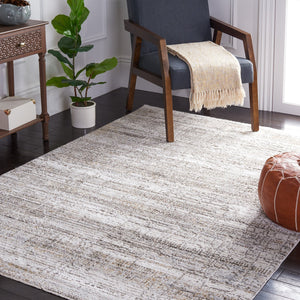 Safavieh Princeton 2'6" X 4' Transitional Accent Rug In Ivory Grey - Luxurious, Durable & Versatile Home Decor Ivory ,Grey 50% Viscose,50% Polyester Pile Content Prn559a-24
