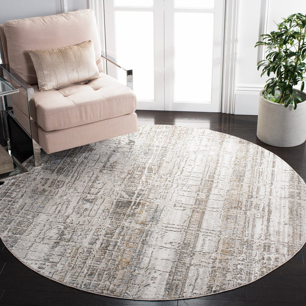 Safavieh Princeton 2'6" X 4' Transitional Accent Rug In Ivory Grey - Luxurious, Durable & Versatile Home Decor Ivory ,Grey 50% Viscose,50% Polyester Pile Content Prn559a-24