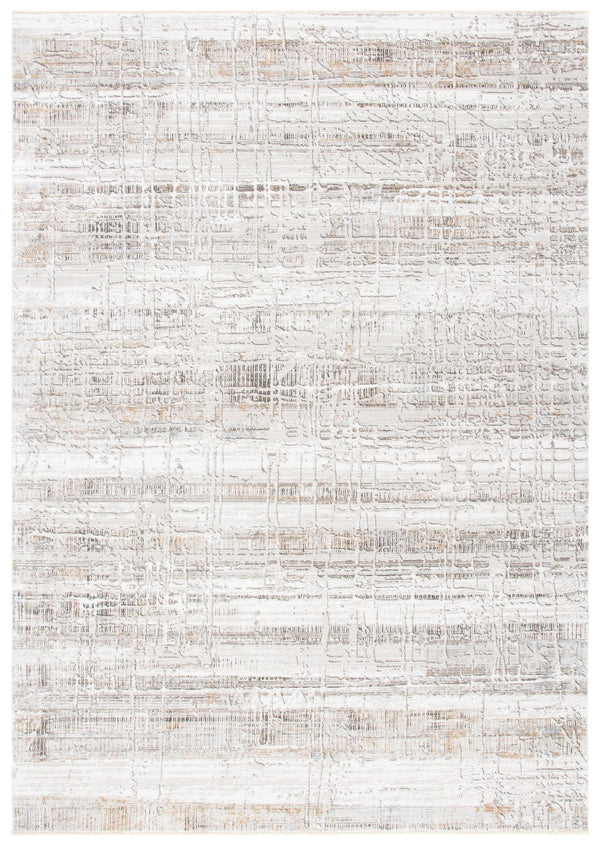 Safavieh Princeton 2'6" X 4' Transitional Accent Rug In Ivory Grey - Luxurious, Durable & Versatile Home Decor Ivory ,Grey 50% Viscose,50% Polyester Pile Content Prn559a-24