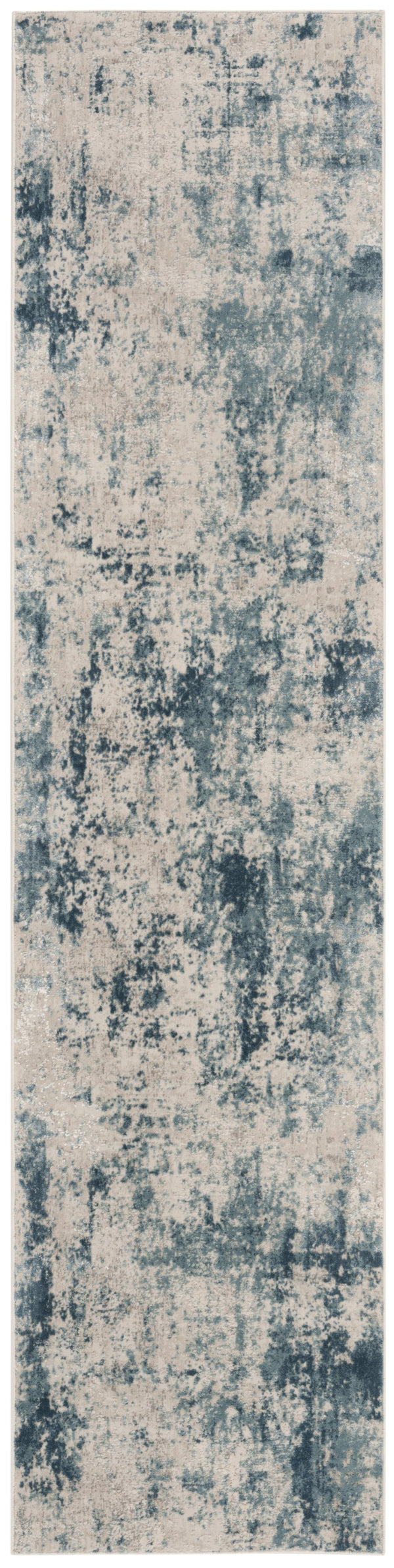 Safavieh Princeton Area Rug 6x9 Ft - Luxurious Blue & Beige Abstract Design For Modern Living Spaces Blue ,Beige 65% Polyester Pile 12% Cotton 10% Viscose 9.5 % Warp Yarn 3.5%Latex Prn716m-6