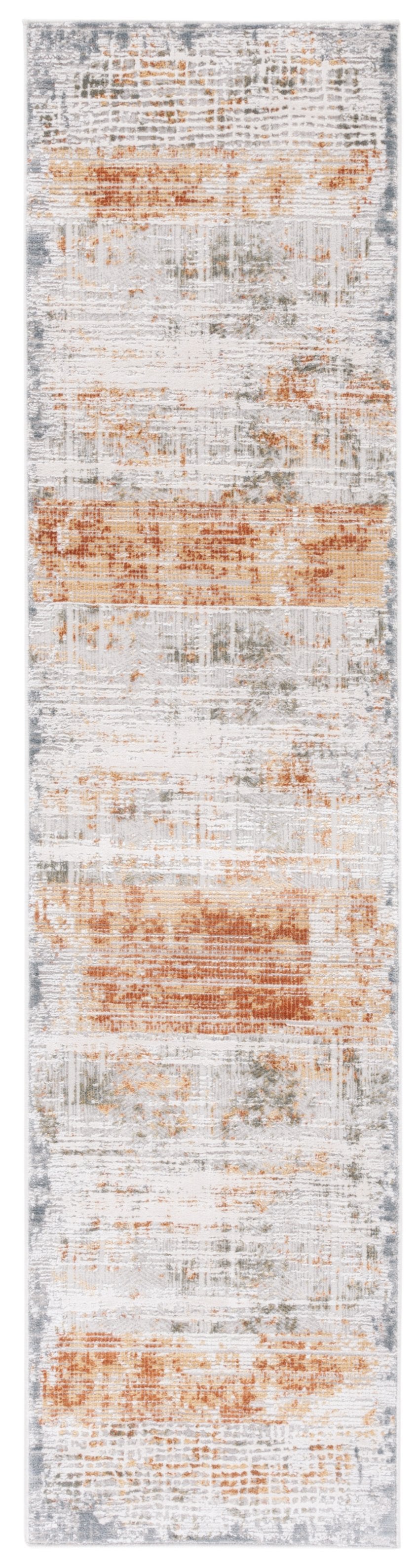 Safavieh Princeton Light Beige/Green Runner Area Rug - Elegant Design, Durable & Stylish 2x7 For Hallways Light Beige ,Green 65% Polyester Pile 12% Cotton 10% Viscose 9.5 % Warp Yarn 3.5%Latex Prn719a-27