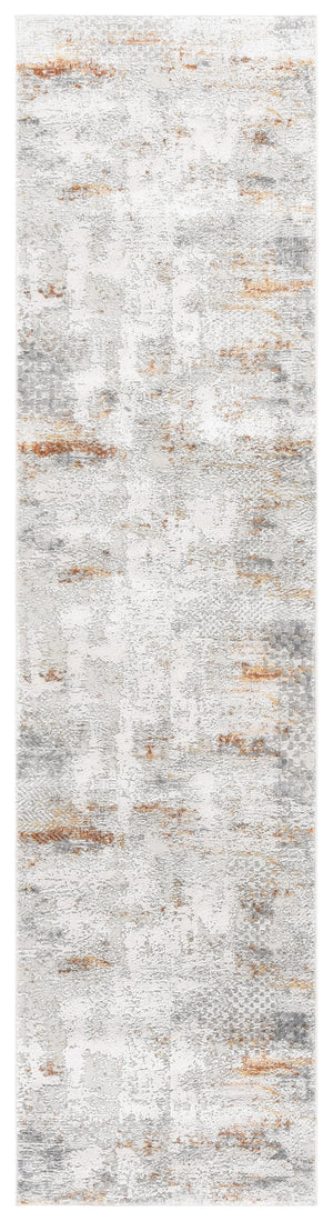 Safavieh Princeton Light Beige/Grey Runner Area Rug - Elegant 2x7 Ft Soft Luxury For High-traffic Spaces Light Beige ,Grey 65% Polyester Pile 12% Cotton 10% Viscose 9.5 % Warp Yarn 3.5%Latex Prn721a-27