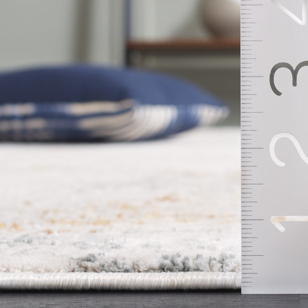 Safavieh Princeton Light Beige/Grey Runner Area Rug - Elegant 2x7 Ft Soft Luxury For High-traffic Spaces Light Beige ,Grey 65% Polyester Pile 12% Cotton 10% Viscose 9.5 % Warp Yarn 3.5%Latex Prn721a-27