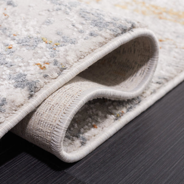 Safavieh Princeton Light Beige/Grey Runner Area Rug - Elegant 2x7 Ft Soft Luxury For High-traffic Spaces Light Beige ,Grey 65% Polyester Pile 12% Cotton 10% Viscose 9.5 % Warp Yarn 3.5%Latex Prn721a-27