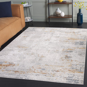 Safavieh Princeton Light Beige/Grey Runner Area Rug - Elegant 2x7 Ft Soft Luxury For High-traffic Spaces Light Beige ,Grey 65% Polyester Pile 12% Cotton 10% Viscose 9.5 % Warp Yarn 3.5%Latex Prn721a-27