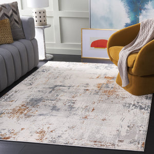 Safavieh Princeton Light Beige Runner Rug - Elegant 2x7 Ft Area Rug With Abstract Design For Sophisticated Spaces Light Beige 65% Polyester Pile 12% Cotton 10% Viscose 9.5 % Warp Yarn 3.5%Latex Prn727a-27
