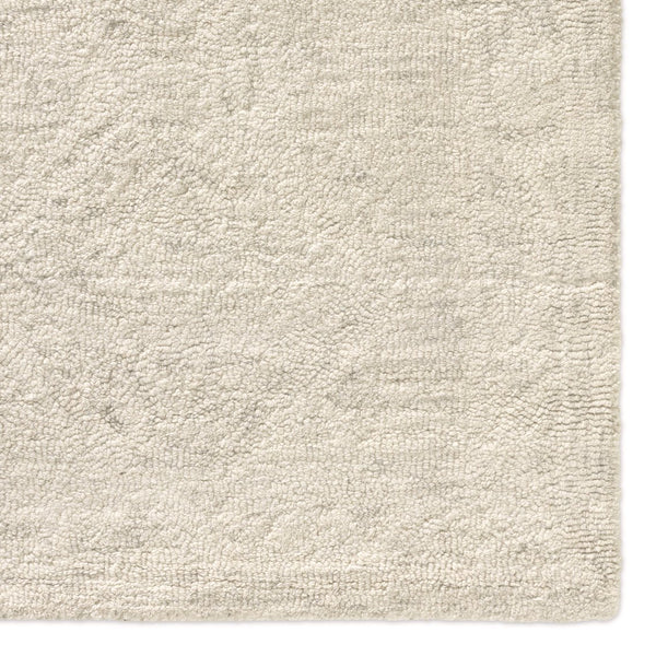 Jaipur Living Province Corian Pro05 Tufted Handmade 100% Wool Solids Trellis Indoor Rug Gray 100% Wool, 100% Cotton Rug158264