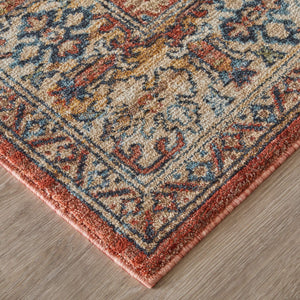 Feizy Rugs Pearson Persian Medallion Polyester Area Rug for Living or Dining Room Spaces 5' x 7'6" PRS39SKFRST000E70