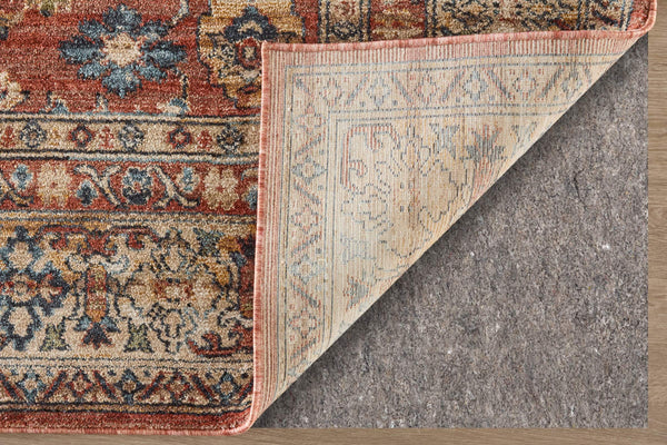 Feizy Rugs Pearson Persian Medallion Polyester Area Rug for Living or Dining Room Spaces 5' x 7'6" PRS39SKFRST000E70
