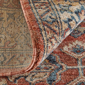 Feizy Rugs Pearson Persian Medallion Polyester Area Rug for Living or Dining Room Spaces 5' x 7'6" PRS39SKFRST000E70