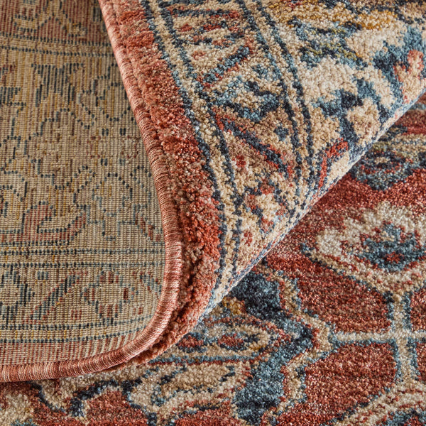 Feizy Rugs Pearson Persian Medallion Polyester Area Rug for Living or Dining Room Spaces 5' x 7'6" PRS39SKFRST000E70
