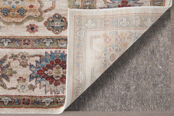 Feizy Rugs Pearson Oriental Medallion Area Rug with Plush Pile for Dining and Living Rooms 5' x 7'6" PRS39SUFBGEBGEE70
