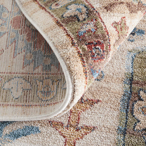Feizy Rugs Pearson Oriental Medallion Area Rug with Plush Pile for Dining and Living Rooms 5' x 7'6" PRS39SUFBGEBGEE70