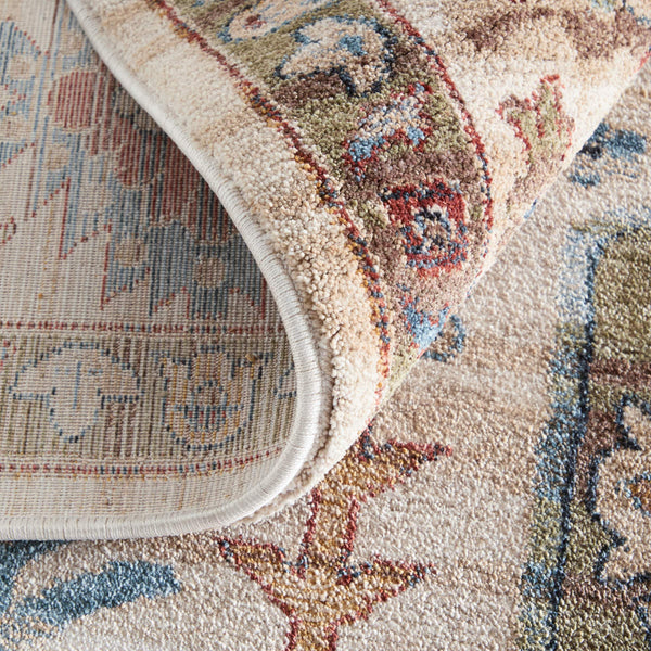 Feizy Rugs Pearson Oriental Medallion Area Rug with Plush Pile for Dining and Living Rooms 5' x 7'6" PRS39SUFBGEBGEE70