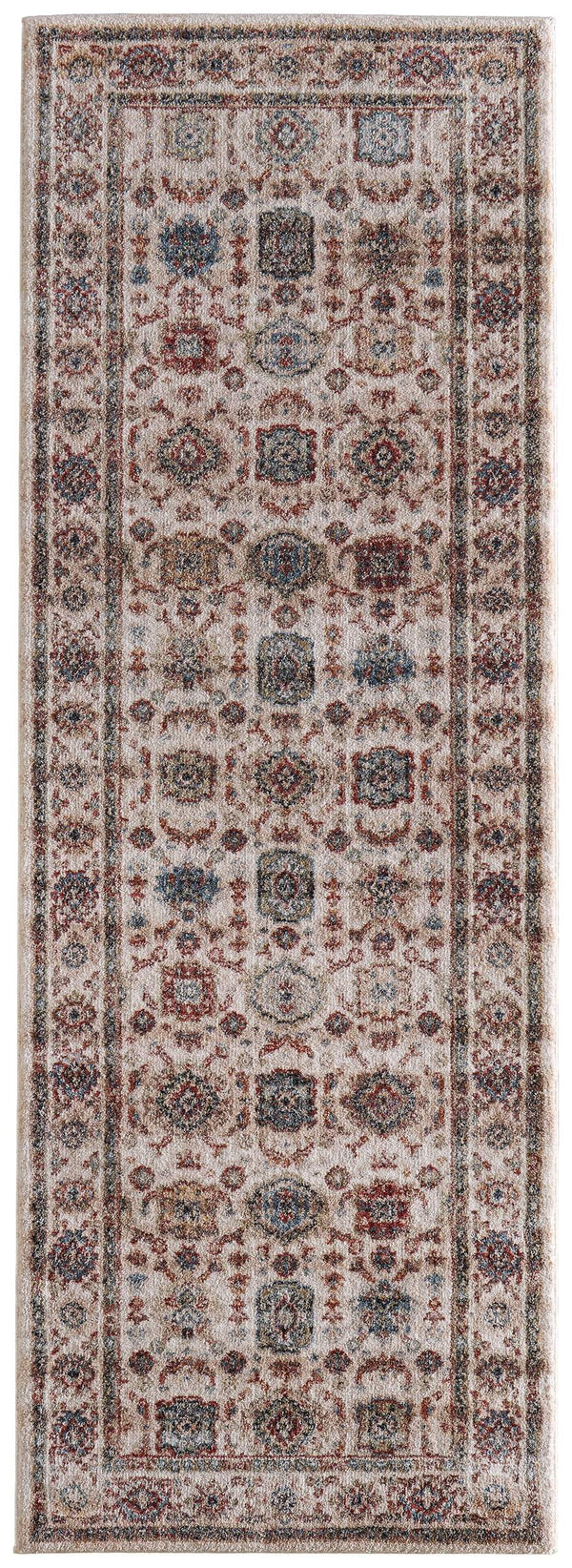Feizy Rugs Pearson Oriental Medallion Area Rug with Plush Pile for Dining and Living Rooms 2'6" x 7'3" PRS39SUFBGEBGEI02