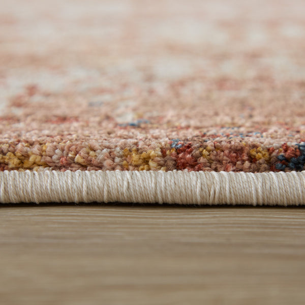 Feizy Rugs Pearson Abstract Power-Loomed Polyester Area Rug with Turkish-Inspired Ivory and Tan Design 5' x 7'6" PRS39UEFIVYRSTE70