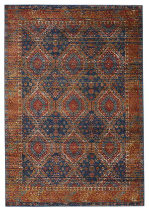 Jaipur Living Vibe Quillen Medallion Lattice Polypropylene Area Rug Antique Persian Inspired Living Room 8'10"X11'9" RUG148495