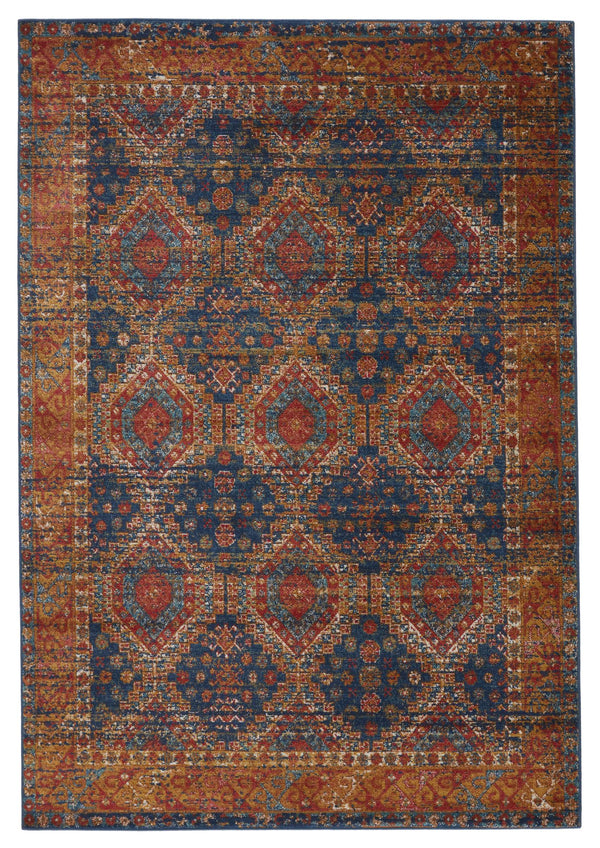 Jaipur Living Vibe Quillen Medallion Lattice Polypropylene Area Rug Antique Persian Inspired Living Room 8'10"X11'9" RUG148495