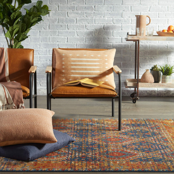 Jaipur Living Vibe Quillen Medallion Lattice Polypropylene Area Rug Antique Persian Inspired Living Room 8'10"X11'9" RUG148495
