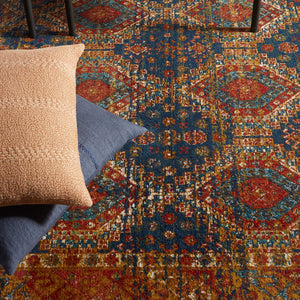 Jaipur Living Vibe Quillen Medallion Lattice Polypropylene Area Rug Antique Persian Inspired Living Room 8'10"X11'9" RUG148495