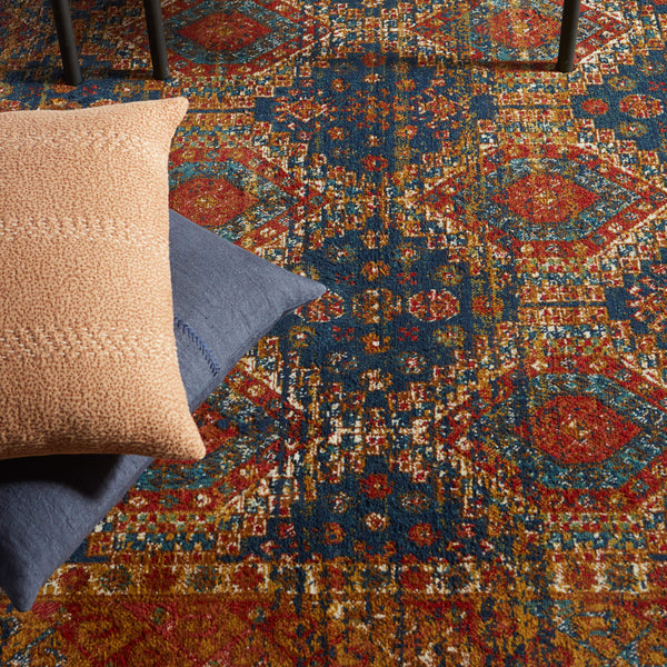Jaipur Living Vibe Quillen Medallion Lattice Polypropylene Area Rug Antique Persian Inspired Living Room 8'10"X11'9" RUG148495