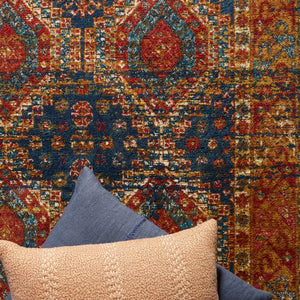 Jaipur Living Vibe Quillen Medallion Lattice Polypropylene Area Rug Antique Persian Inspired Living Room 8'10"X11'9" RUG148495