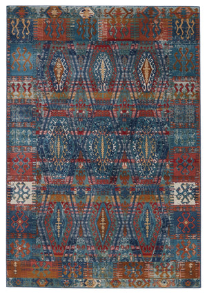 Jaipur Living Vibe by Jaipur Living Prisma Tribal Lattice Polypropylene Rug for High Traffic Rooms 8'10" x 11'9" RUG148498