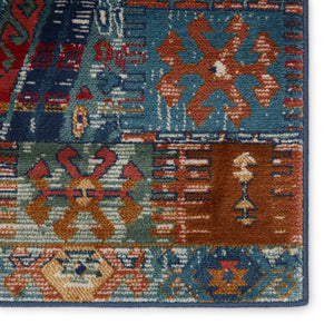 Jaipur Living Vibe by Jaipur Living Prisma Tribal Lattice Polypropylene Rug for High Traffic Rooms 8'10" x 11'9" RUG148498