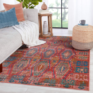 Jaipur Living Vibe by Jaipur Living Miron Tribal Lattice Polypropylene Rug for Dining Rooms 8'10"X11'9" RUG151050