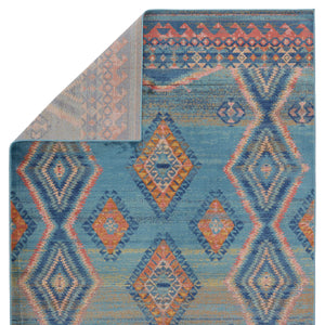 Jaipur Living Vibe by Jaipur Living Jumelle Geometric Medallion Polypropylene Rug for Room 8'10"X11'9" RUG151047
