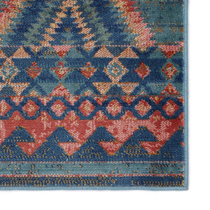 Jaipur Living Vibe by Jaipur Living Jumelle Geometric Medallion Polypropylene Rug for Room 8'10"X11'9" RUG151047