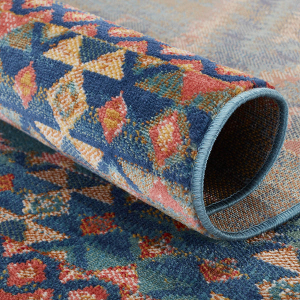 Jaipur Living Vibe by Jaipur Living Jumelle Geometric Medallion Polypropylene Rug for Room 8'10"X11'9" RUG151047