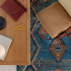 Jaipur Living Vibe by Jaipur Living Jumelle Geometric Medallion Polypropylene Rug for Room 8'10"X11'9" RUG151047