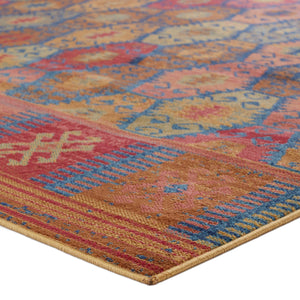 Jaipur Living Vibe by Jaipur Living Eaven Geometric Tribal Polypropylene Rug for Dining Rooms 7'6"X9'6" RUG151052