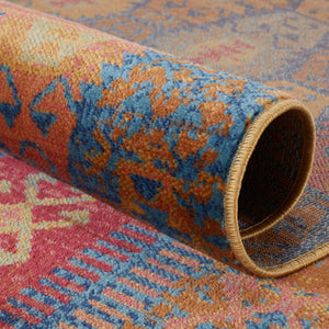 Jaipur Living Vibe by Jaipur Living Eaven Geometric Tribal Polypropylene Rug for Dining Rooms 7'6"X9'6" RUG151052