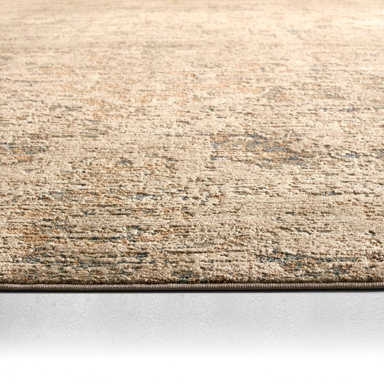 Jaipur Living Jaipur Emery Vintage-Inspired Gray Blue Rug With High-Low Pile, Power-Loomed Durability For Homes 6'X9' RUG164925