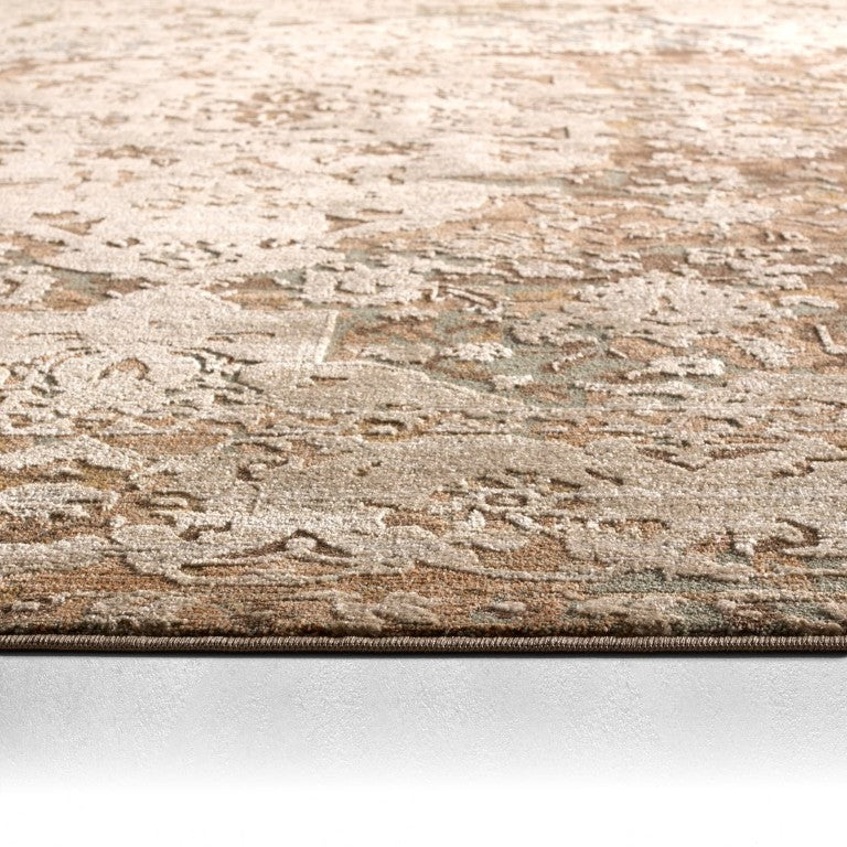 Jaipur Living Jaipur Xaviera Powerloomed Vintage-Inspired Gray Multicolor Runner Rug With Low Pile And Sheen 3'1"X9' RNR RUG164931