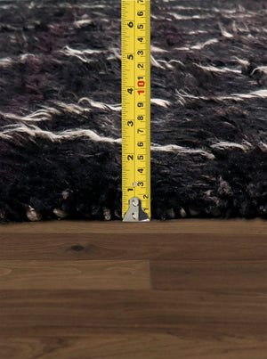 Pasargad Home Casablanca Moroccan Collection Hand-knotted Wool Area Rug - Luxurious & Cozy Design   Psl-2023 9x11