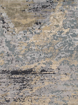 Pasargad Luxurious Hand-knotted Silk & Wool Area Rug - Stylish, Durable Elegance For Any Space   Pss-01 9x12