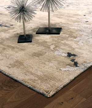 Pasargad Luxurious Hand-knotted Silk & Wool Area Rug - Stylish, Durable Elegance For Any Space   Pss-01 9x12