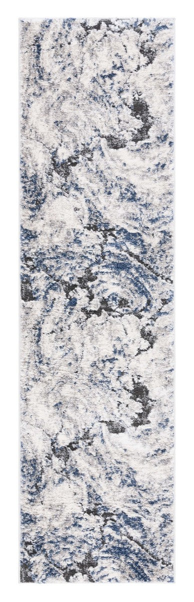 Safavieh Petra 102 Power Loomed Modern Rug Ivory / Blue PTA102A-9