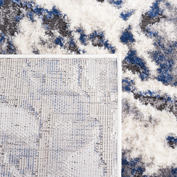 Safavieh Petra 104 Power Loomed Modern Rug Ivory / Blue PTA104A-9