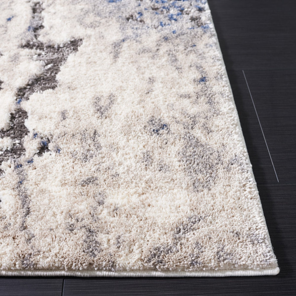 Safavieh Petra 106 Power Loomed Modern Rug Ivory / Light Grey PTA106A-9