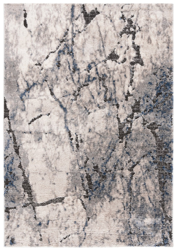 Safavieh Petra 106 Power Loomed Modern Rug Ivory / Light Grey PTA106A-9