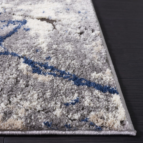 Safavieh Petra 108 Power Loomed Modern Rug Light Grey / Light Beige PTA108F-9